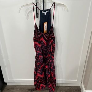 Collective Concepts Lorna Chevron Midi Dress